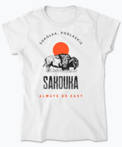 Sakouka: always go east - Koszulka damska
