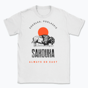 Sakouka: always go east - T-shirt