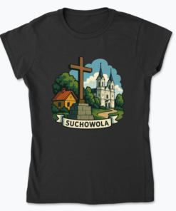 Suchowola: widok - Koszulka damska