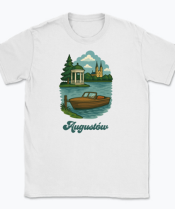 Widok na Augustów - T-shirt
