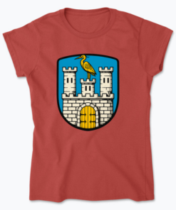 Herb Czaplinka - Koszulka damska