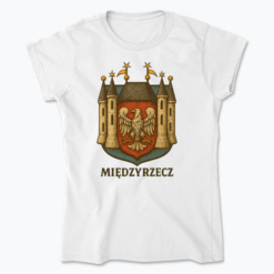 Herb Międzyrzecza - Koszulka damska