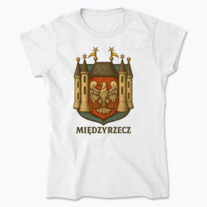 Herb Międzyrzecza - Koszulka damska
