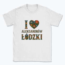 I LOVE ALEKSANDRÓW - T-shirt