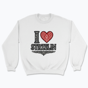 I love Strzelin - Bluza