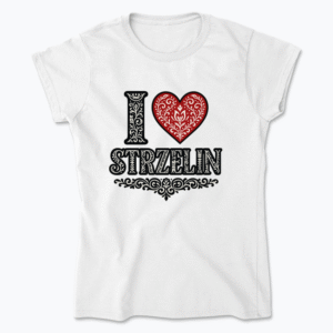 I love Strzelin - Koszulka damska