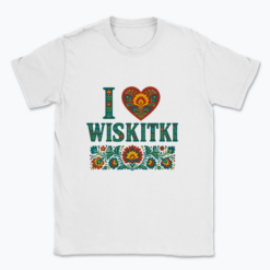 I love Wiskitki - T-shirt