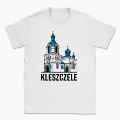 Kleszczele - cerkiew - T-shirt