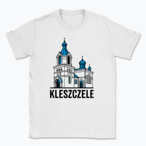 Kleszczele - cerkiew - T-shirt