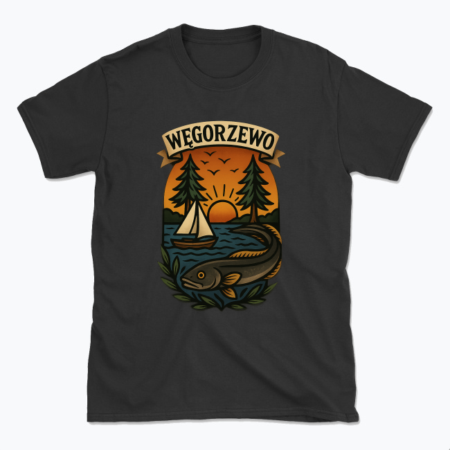 Węgorz - T-shirt