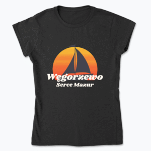 Węgorzewo Serce Mazur - Koszulka damska