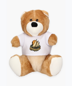 Herb Krynicy Morskiej - Miś w koszulce