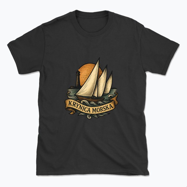 Herb Krynicy Morskiej - T-shirt