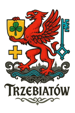 Alternative view of Herb Trzebiatowa - T-shirt