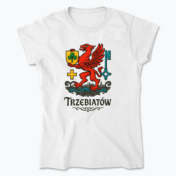 Herb Trzebiatowa - Koszulka damska
