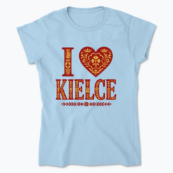 I love Kielce - Koszulka damska