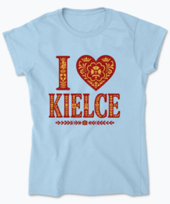 I love Kielce - Koszulka damska