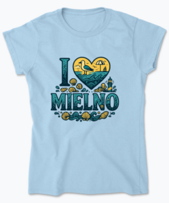 I love Mielno - Koszulka damska