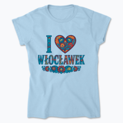 I love Włocławek - Koszulka damska