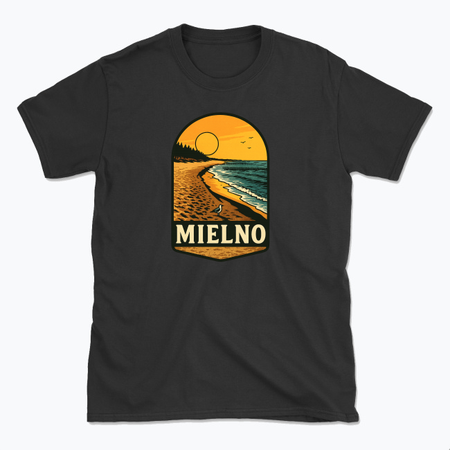 Plaża w Mielnie - T-shirt