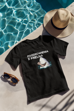 Alternative view of Pozdrowienia z Mielna - T-shirt