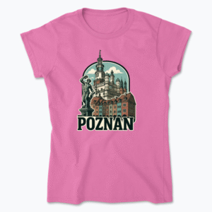 Stare miasto w Poznaniu - Koszulka damska