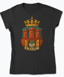 Herb Krakowa - Koszulka damska