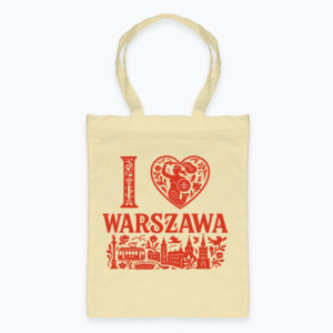 I Love Warszawa - Torba