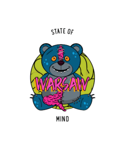 Alternative view of Warsaw state of mind - Koszulka damska