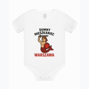 Warszawa - dumny mieszkaniec - Body dziecięce