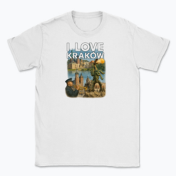 View - I love Kraków - T-shirt