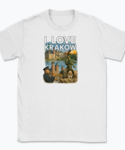 Widok - I love Kraków - T-shirt