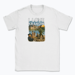Widok - I love Kraków - T-shirt