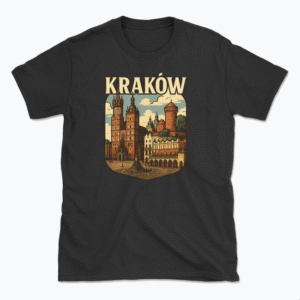 Widok na Kraków - T-shirt