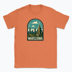 Postcard of Warsaw - T-shirt