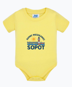 Dumny mieszkaniec Sopotu - Body dziecięce
