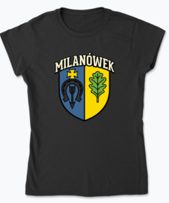 Herb Milanówka - Koszulka damska
