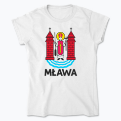 Herb Mławy - Koszulka damska