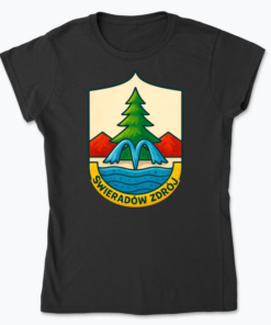 Herb Świeradowa-Zdroju - Koszulka damska