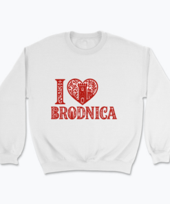I love Brodnica - Bluza