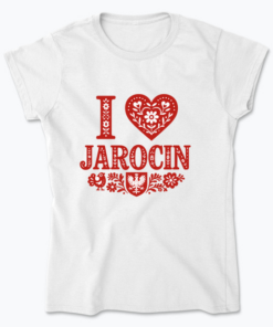 I love Jarocin - Koszulka damska