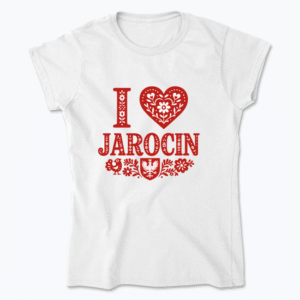 I love Jarocin - Koszulka damska