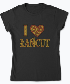 I Love Łańcut - Koszulka damska