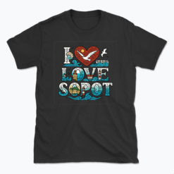 I Love Sopot - T-shirt