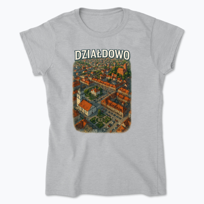 Działdowo - Koszulka damska