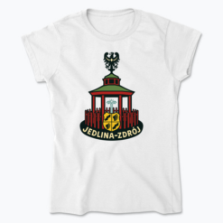 Herb Jedliny-Zdrój - Koszulka damska