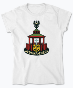 Herb Jedliny-Zdrój - Koszulka damska
