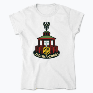 Herb Jedliny-Zdrój - Koszulka damska