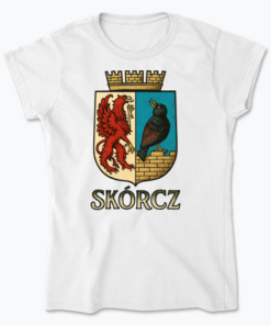 Herb Skórcz - Koszulka damska