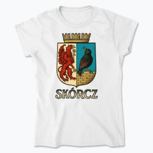 Herb Skórcz - Koszulka damska